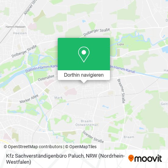 Kfz Sachverständigenbüro Paluch Karte