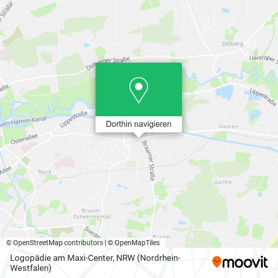 Logopädie am Maxi-Center Karte
