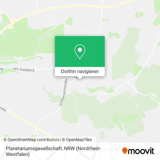 Planetariumsgesellschaft Karte