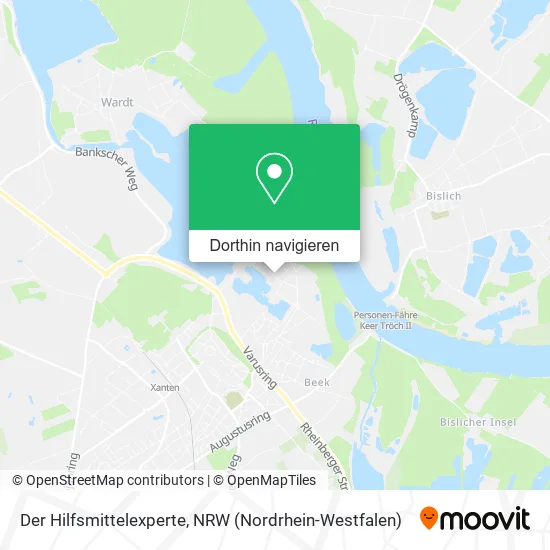 Der Hilfsmittelexperte Karte