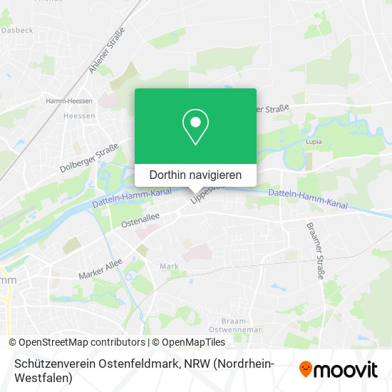 Schützenverein Ostenfeldmark Karte