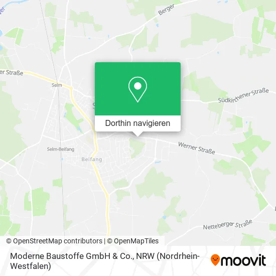Moderne Baustoffe GmbH & Co. Karte