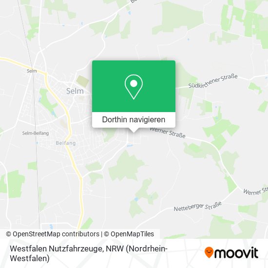 Westfalen Nutzfahrzeuge Karte