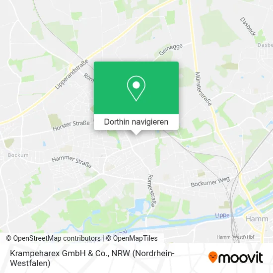 Krampeharex GmbH & Co. Karte