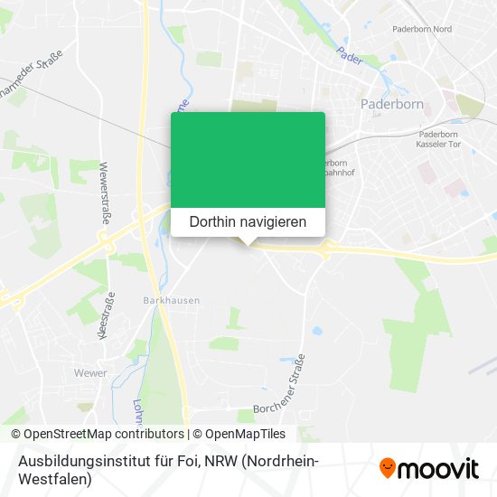 Ausbildungsinstitut für Foi Karte