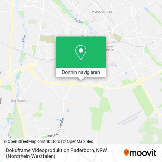 Dokuframe Videoproduktion Paderborn Karte