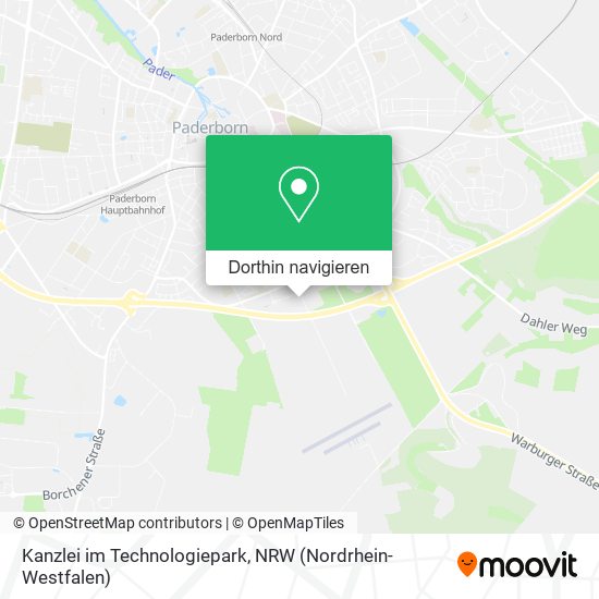 Kanzlei im Technologiepark Karte
