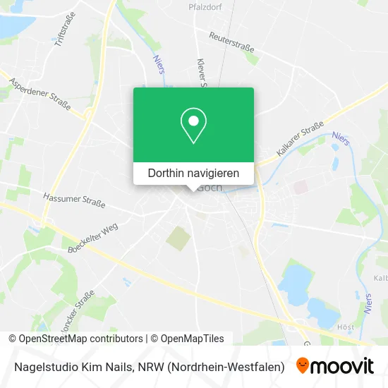 Nagelstudio Kim Nails Karte