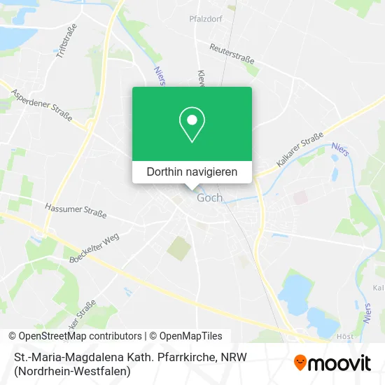 St.-Maria-Magdalena Kath. Pfarrkirche Karte