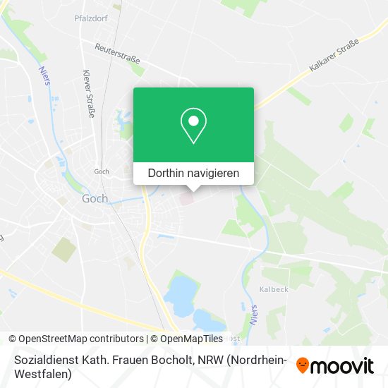 Sozialdienst Kath. Frauen Bocholt Karte