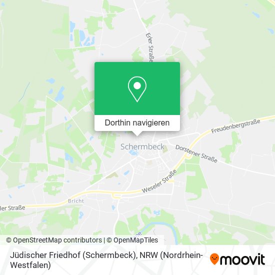 Jüdischer Friedhof (Schermbeck) Karte