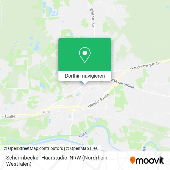Schermbecker Haarstudio Karte