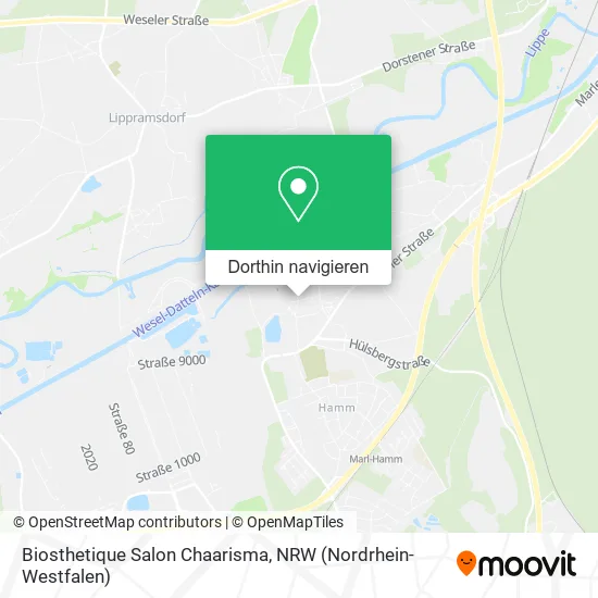 Biosthetique Salon Chaarisma Karte