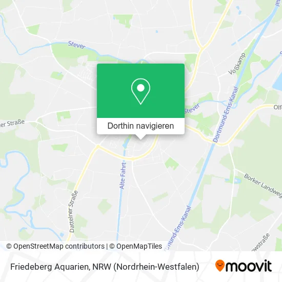 Friedeberg Aquarien Karte
