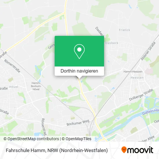 Fahrschule Hamm Karte