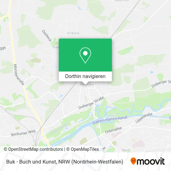 Buk - Buch und Kunst Karte