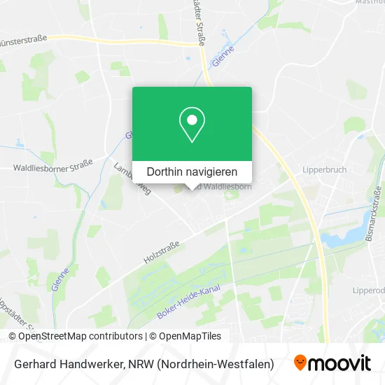 Gerhard Handwerker Karte