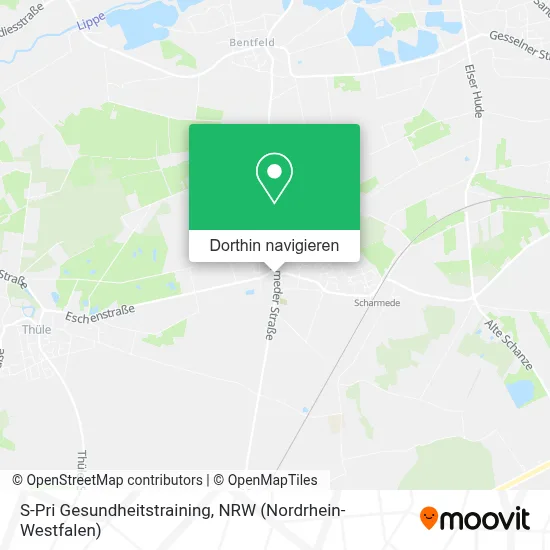 S-Pri Gesundheitstraining Karte