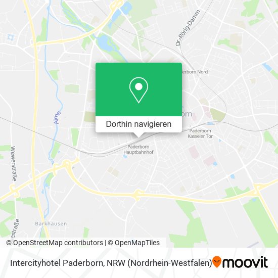 Intercityhotel Paderborn Karte