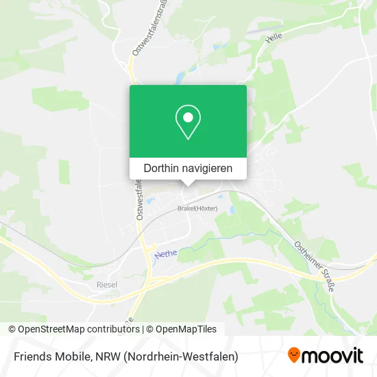 Friends Mobile Karte