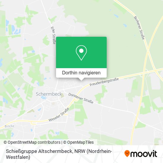 Schießgruppe Altschermbeck Karte