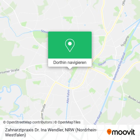 Zahnarztpraxis Dr. Ina Wendler Karte