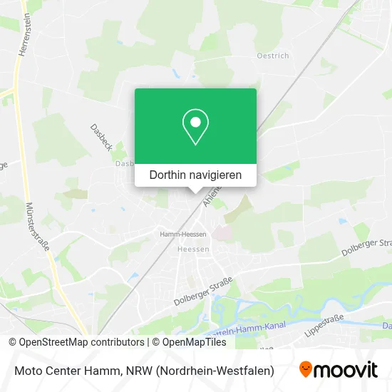 Moto Center Hamm Karte