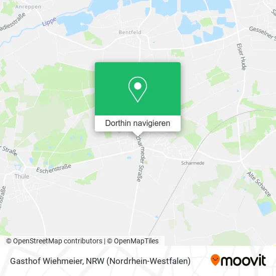 Gasthof Wiehmeier Karte