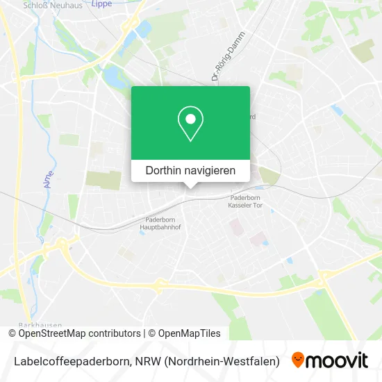 Labelcoffeepaderborn Karte