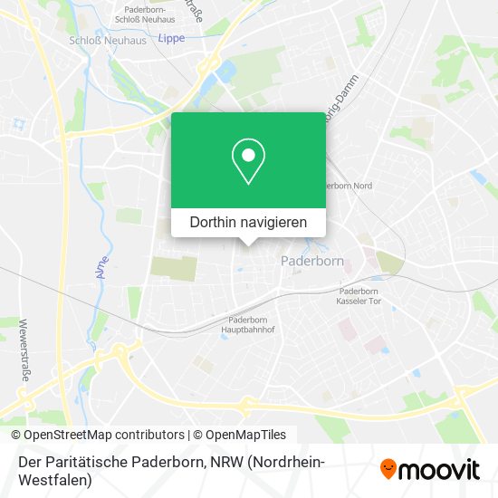 Der Paritätische Paderborn Karte