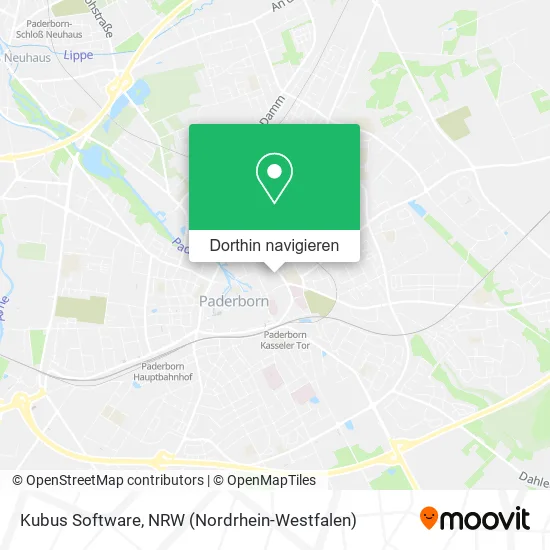 Kubus Software Karte