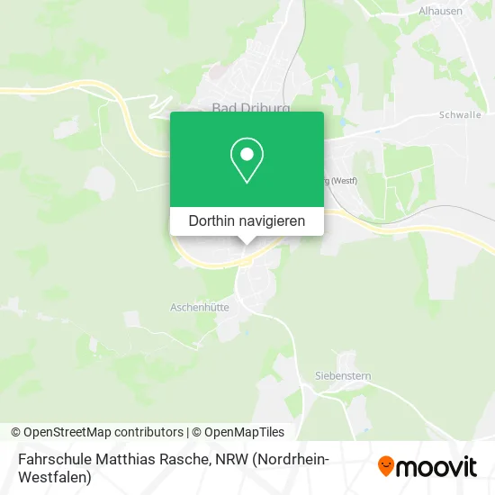 Fahrschule Matthias Rasche Karte