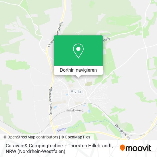 Caravan-& Campingtechnik - Thorsten Hillebrandt Karte