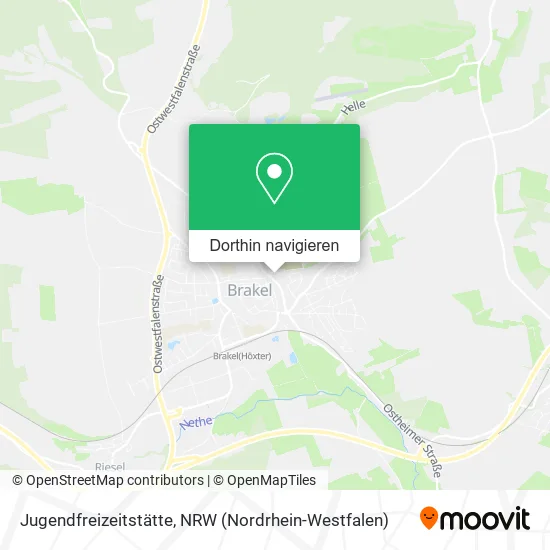 Jugendfreizeitstätte Karte