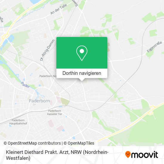Kleinert Diethard Prakt. Arzt Karte