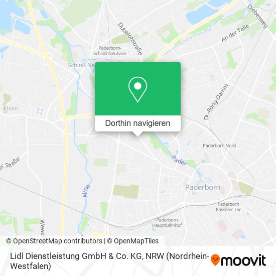 Lidl Dienstleistung GmbH & Co. KG Karte