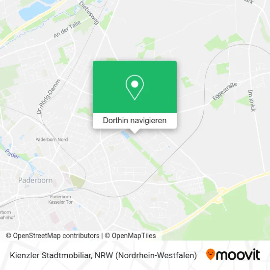 Kienzler Stadtmobiliar Karte