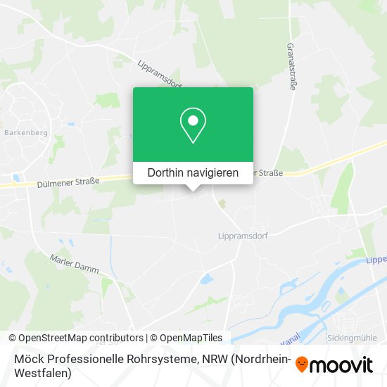 Möck Professionelle Rohrsysteme Karte