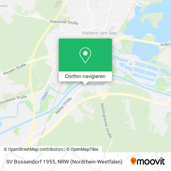 SV Bossendorf 1955 Karte