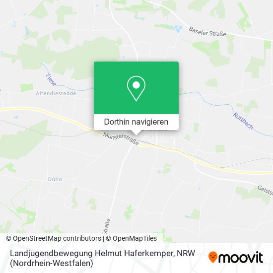 Landjugendbewegung Helmut Haferkemper Karte