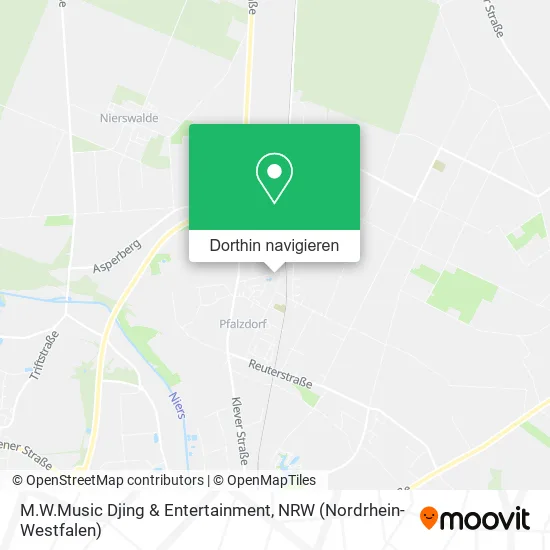 M.W.Music Djing & Entertainment Karte