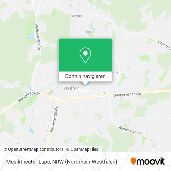 Musiktheater Lupe Karte