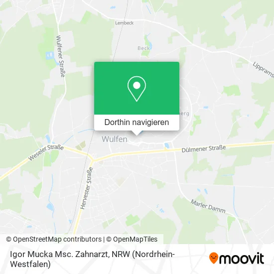 Igor Mucka Msc. Zahnarzt Karte