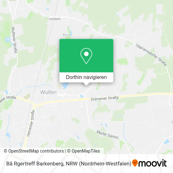 Bã Rgertreff Barkenberg Karte