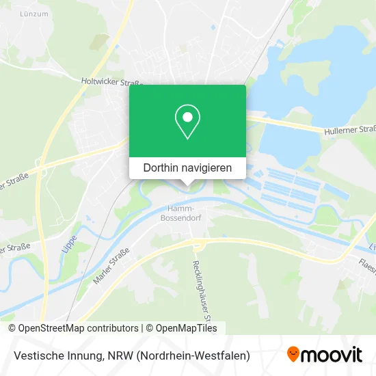 Vestische Innung Karte