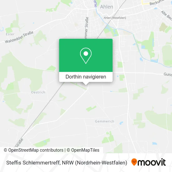 Steffis Schlemmertreff Karte