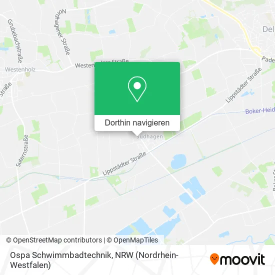 Ospa Schwimmbadtechnik Karte