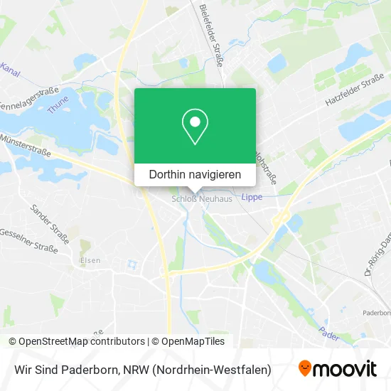 Wir Sind Paderborn Karte