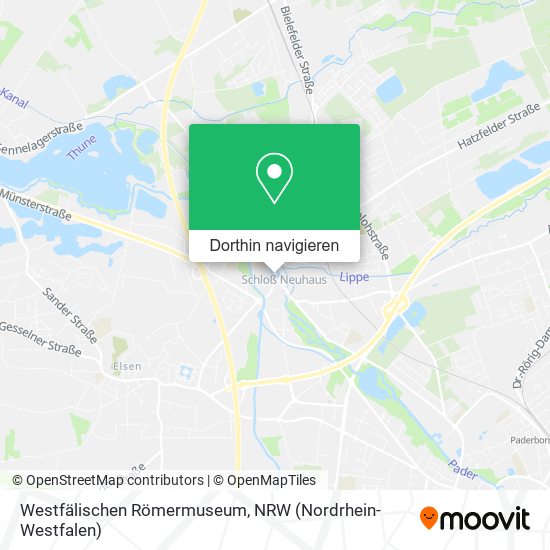 Westfälischen Römermuseum Karte