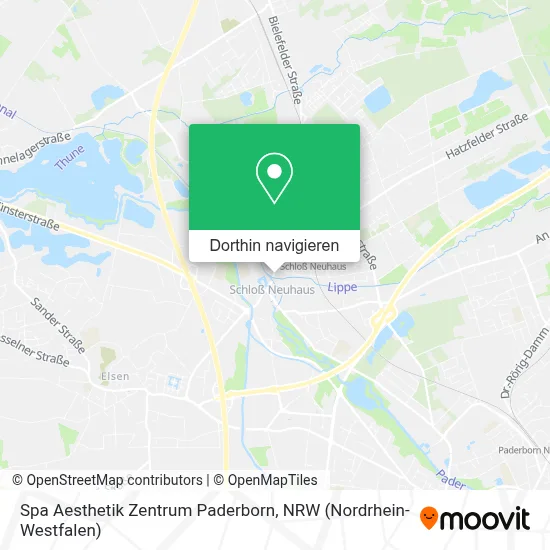 Spa Aesthetik Zentrum Paderborn Karte